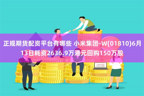 正规期货配资平台有哪些 小米集团-W(01810)6月13日耗资2636.9万港元回购150万股